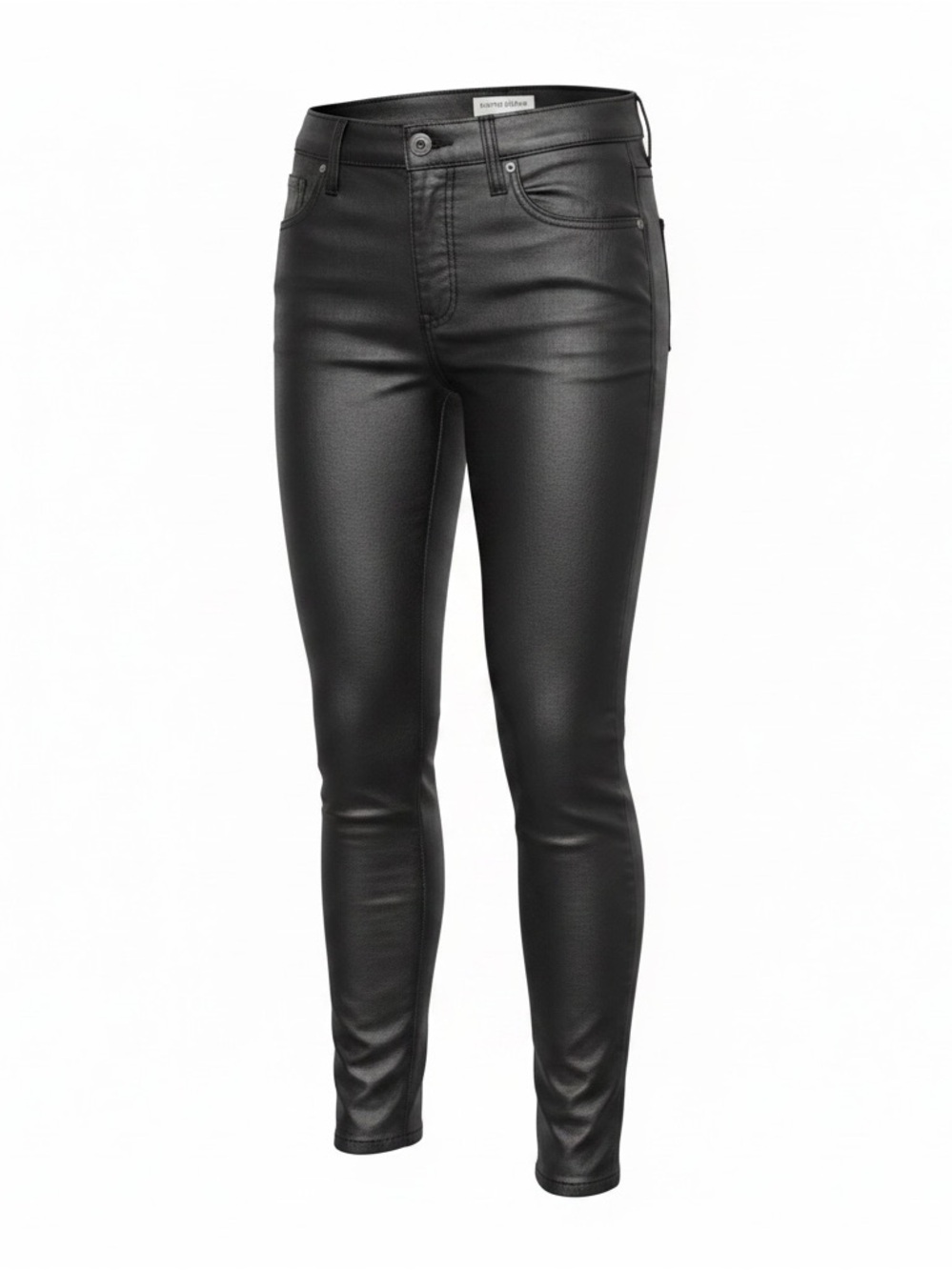 Current/Elliott Black Skinny Jeans with Stretch